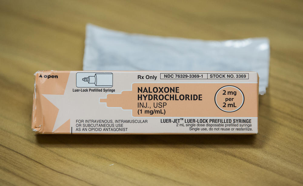Naloxone can be used as an opioid antagonist.