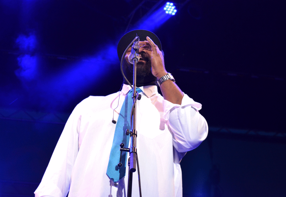 Gregory Porter's set was the perfect ending to the festival on Sunday night.