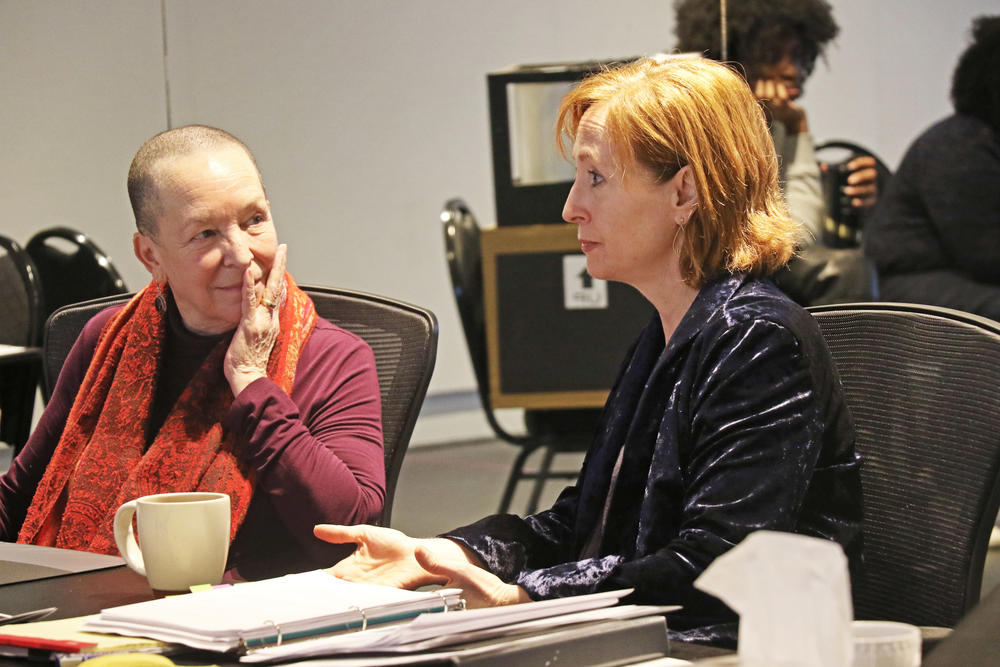 Playwright Pearl Cleage sits in on rehearsals for her new show, "Angry, Raucous and Shamelessly Gorgeous."