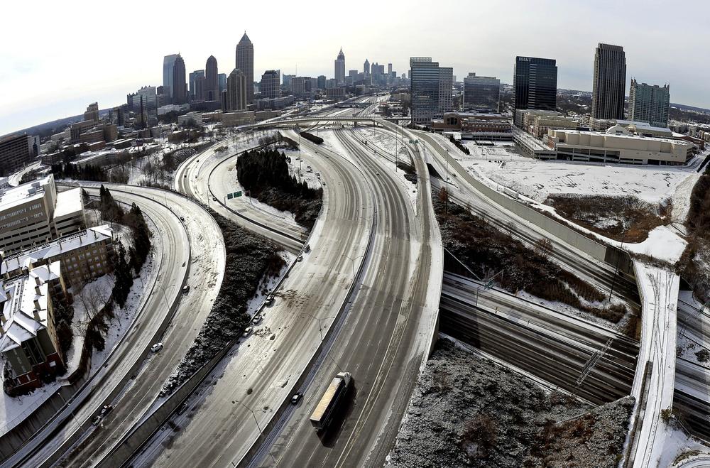 A winter storm this time five years ago shut down the city of Atlanta.