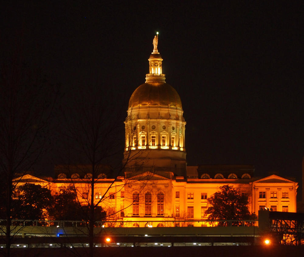 Georgia State Capitol in Atlanta, Georgia.