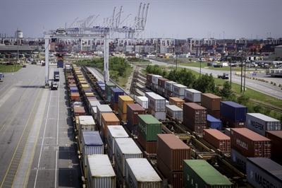 Cargo At Port of Savannah