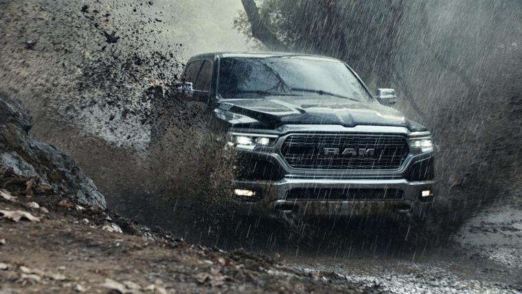 This undated file photo provided by Ram Truck Brand shows a scene from the company's Super Bowl spot.