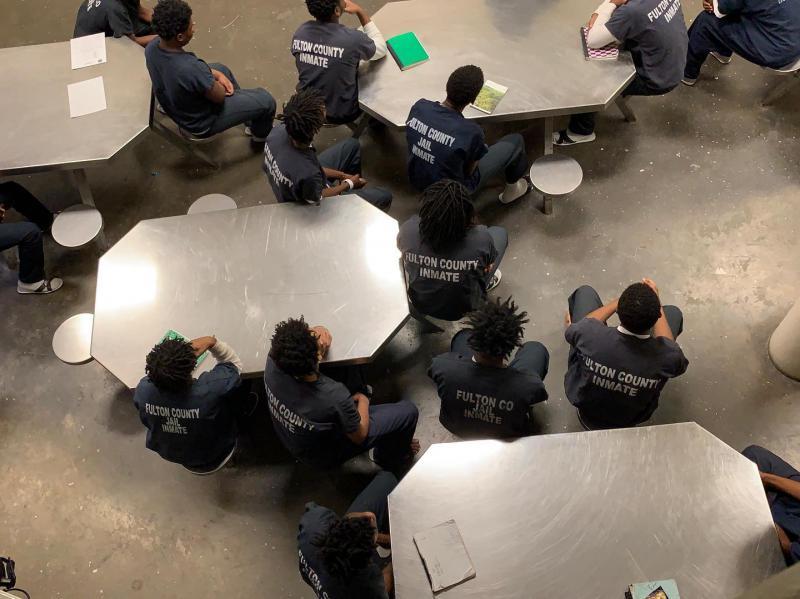 Inmates in the Fulton County Jail System.