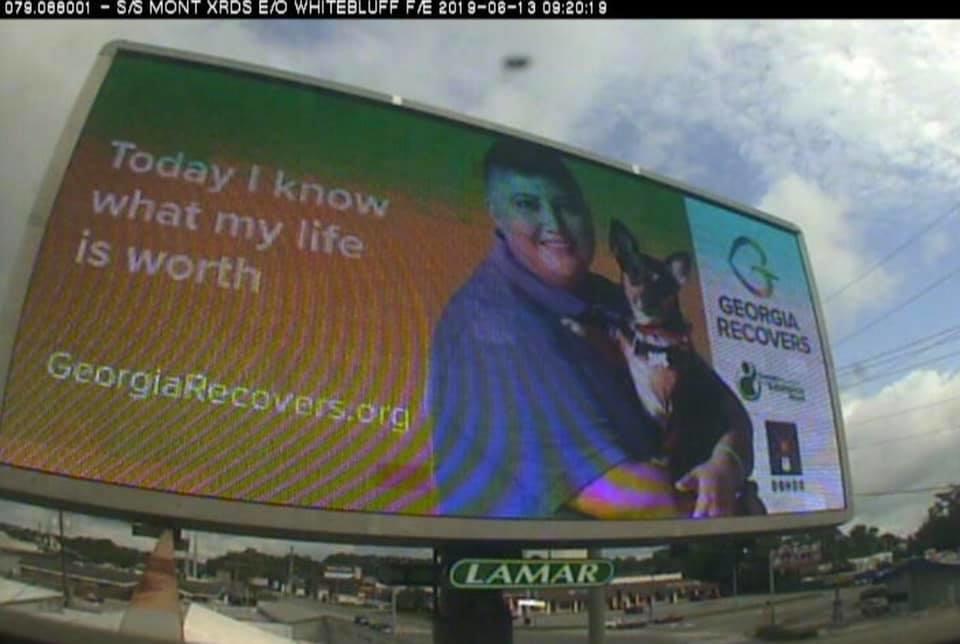 Billboards are now live across Georgia as part of a Georgia Recovers program to fight stigma of substance abuse disorder. The campaign runs through April 2020.