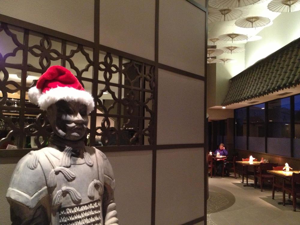 Hunan Garden Restaurant, a Chinese restaurant in Texas. Chinese restaurants are a popular destination for people who don't celebrate Christmas.