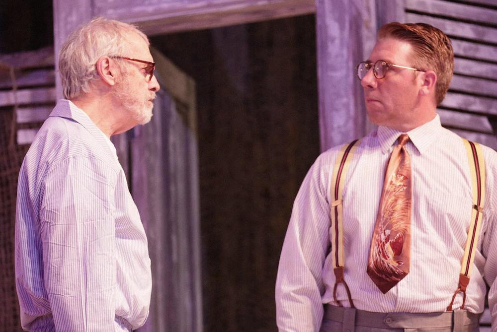 Atlanta actor Topher Payne (right) says theaters around the state are now in an 'unprecedented' situation to stay afloat. 