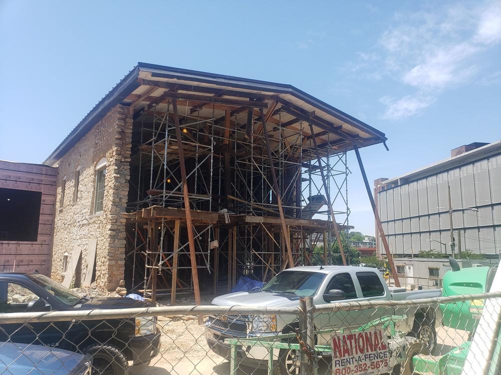The coronavirus pandemic hasn't stopped reconstruction from beginning this month at the historic DuPre Excelsior Mill. 