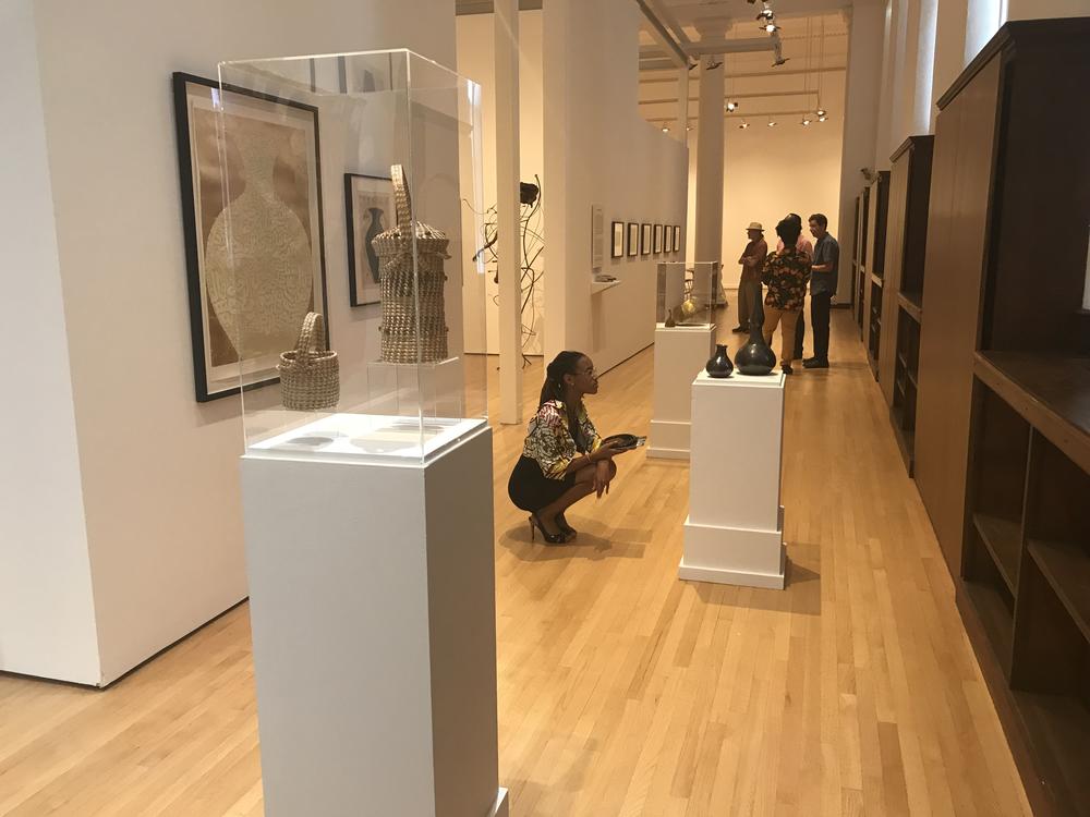 The program connects students with collections at the Spelman College Museum of Fine Art and the Clark Atlanta University Art Museum (shown here). 