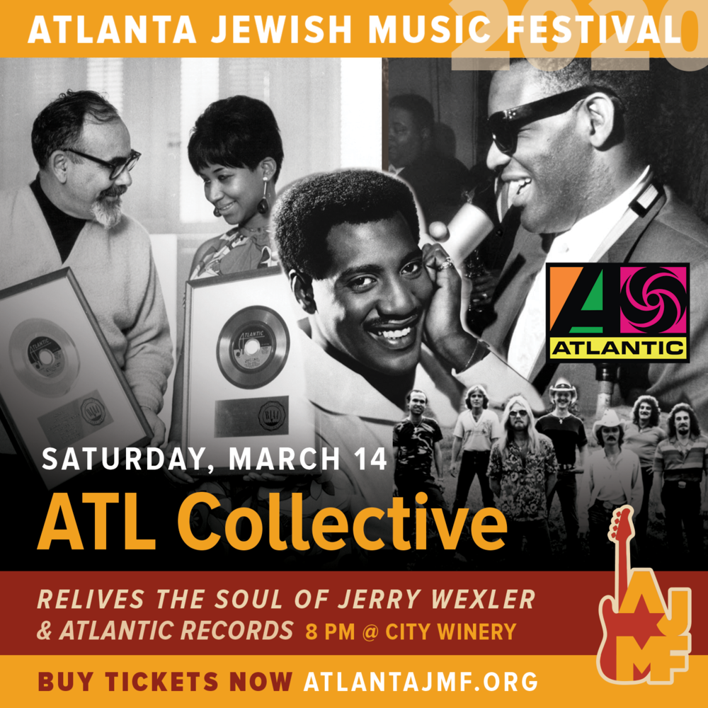 The event, "ATL Collective Relives the Soul of Jerry Wexler and Atlantic Records," takes place Saturday, Mar. 14 at City Winery in Atlanta.