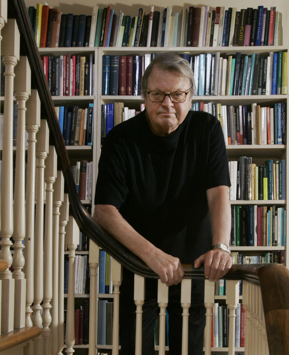 Author Garry Wills is photographed in his Evanston, Ill., home Friday, April 6, 2007