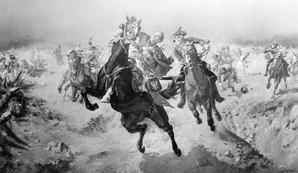 Casimir Pulaski, Polish hero, is mortally wounded while leading French and American Cavalry forces during the siege of Savannah, Ga. in 1779.