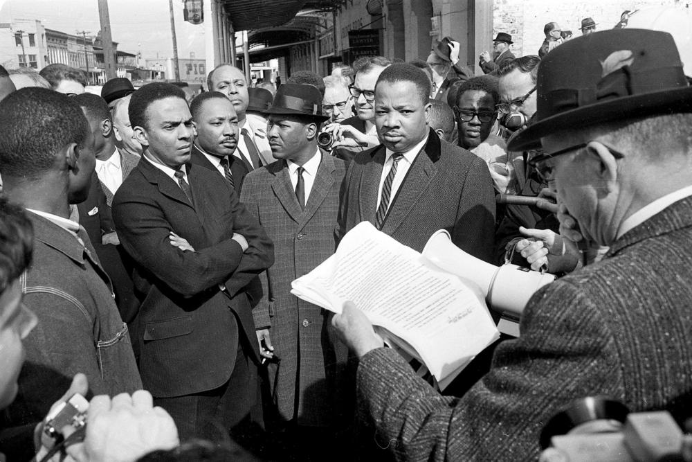 Andrew Young (left) was a close ally of Dr. Martin Luther King Jr.