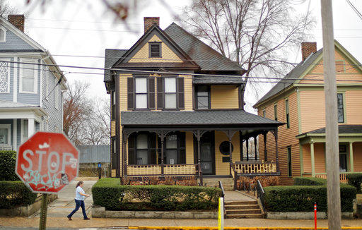 Rev. Martin Luther King Jr.'s birth home which is operated by the National Park Service. The National Park Service has bought the home in Atlanta, Georgia, where Martin Luther King Jr. was born in 1929.
