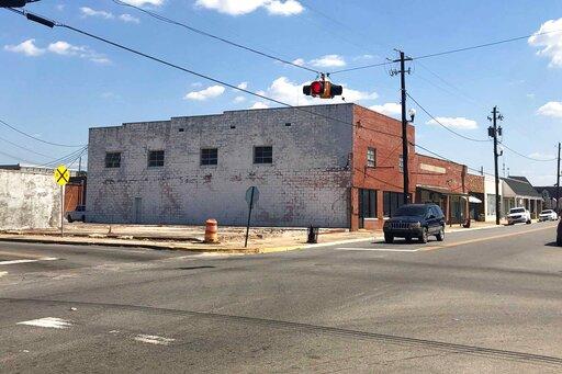 In this Sept. 25, 2019 photo shows a street scene in Hazlehurst, GA. The site reopened two years later after concerned voters and civil rights organizations protested.