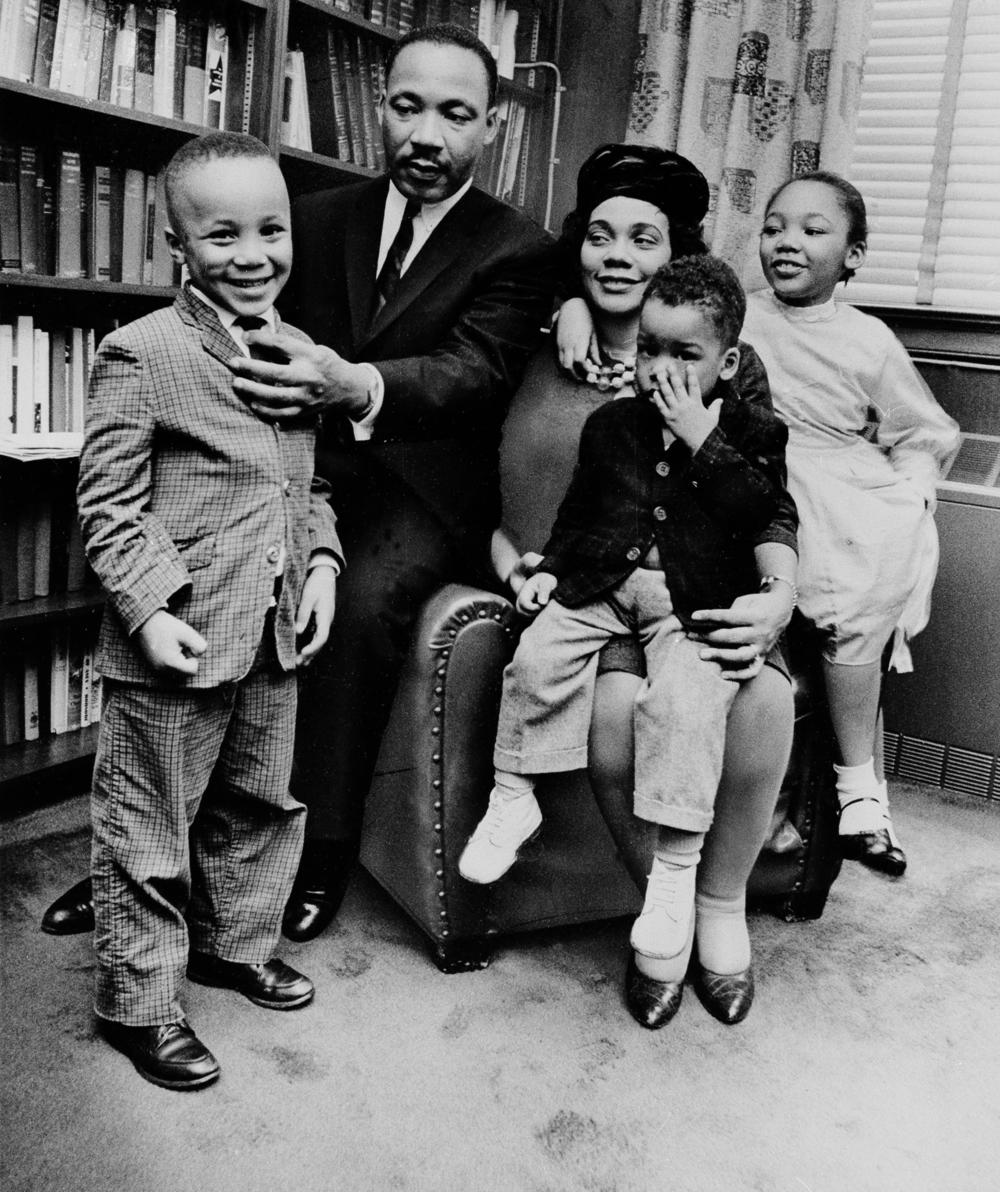 MLK and his family in Atlanta