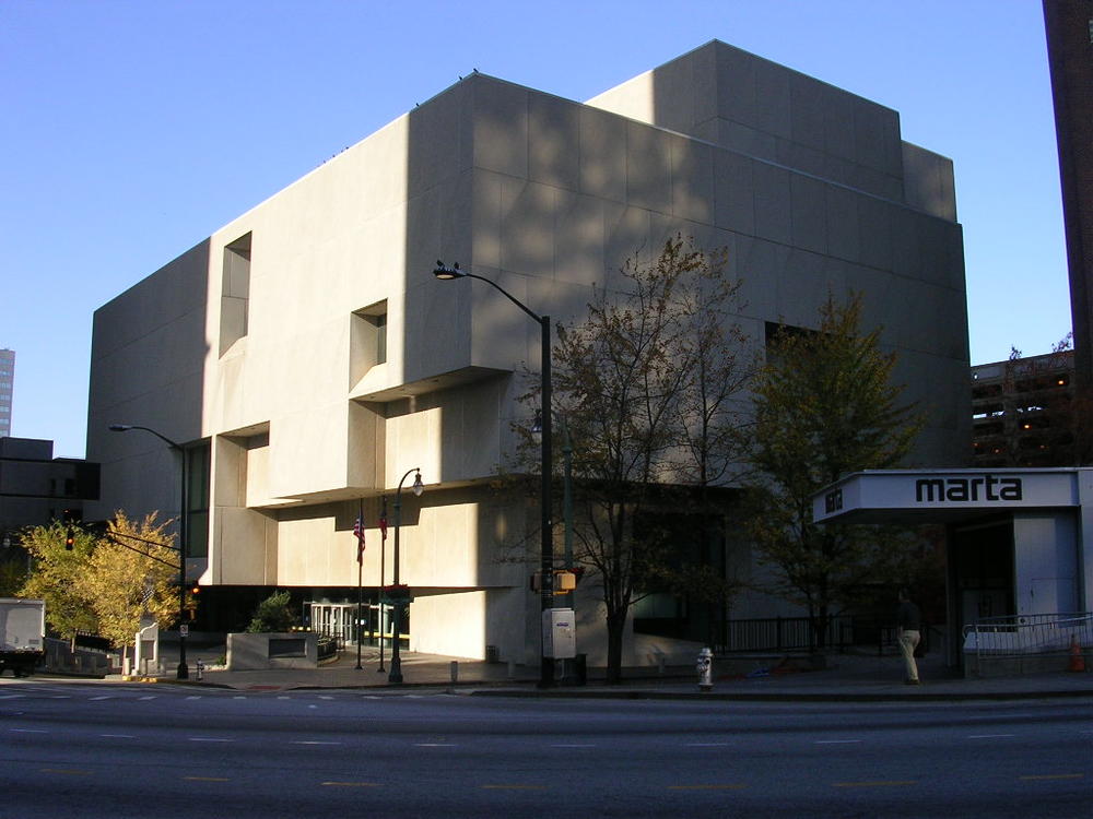 Central Library in downtown Atlanta 