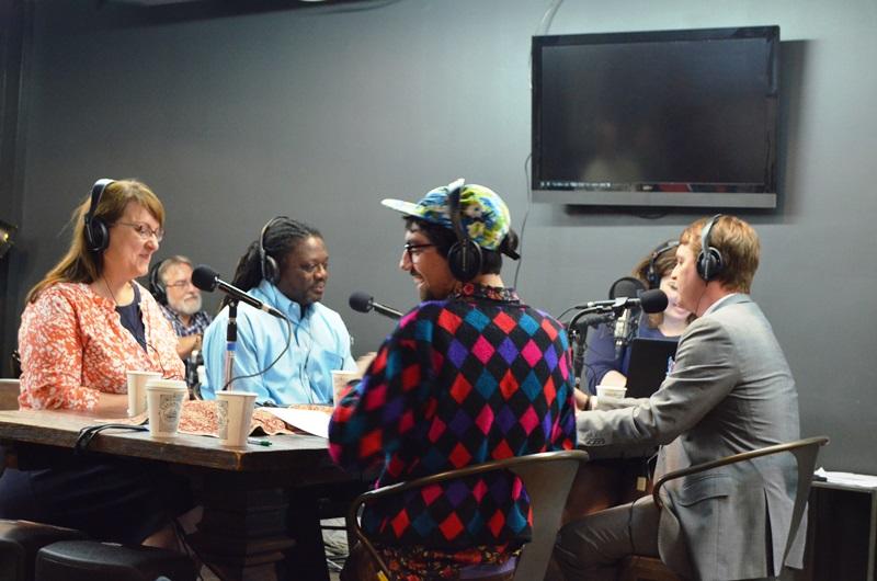 Our special Savannah Breakroom panel includes Savannah Magazine associate editor Amy Condon, Brunswick farmer Matthew Raiford, 24-E furniture and interior design store owner Ruel Joyner, and Art Rise Savannah executive director Clinton Edminster. 