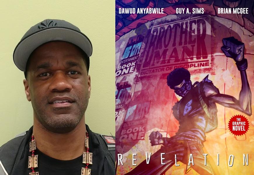 Atlanta-based comic book artist Dawud Anyabwile, co-creator of the Brotherman series.
