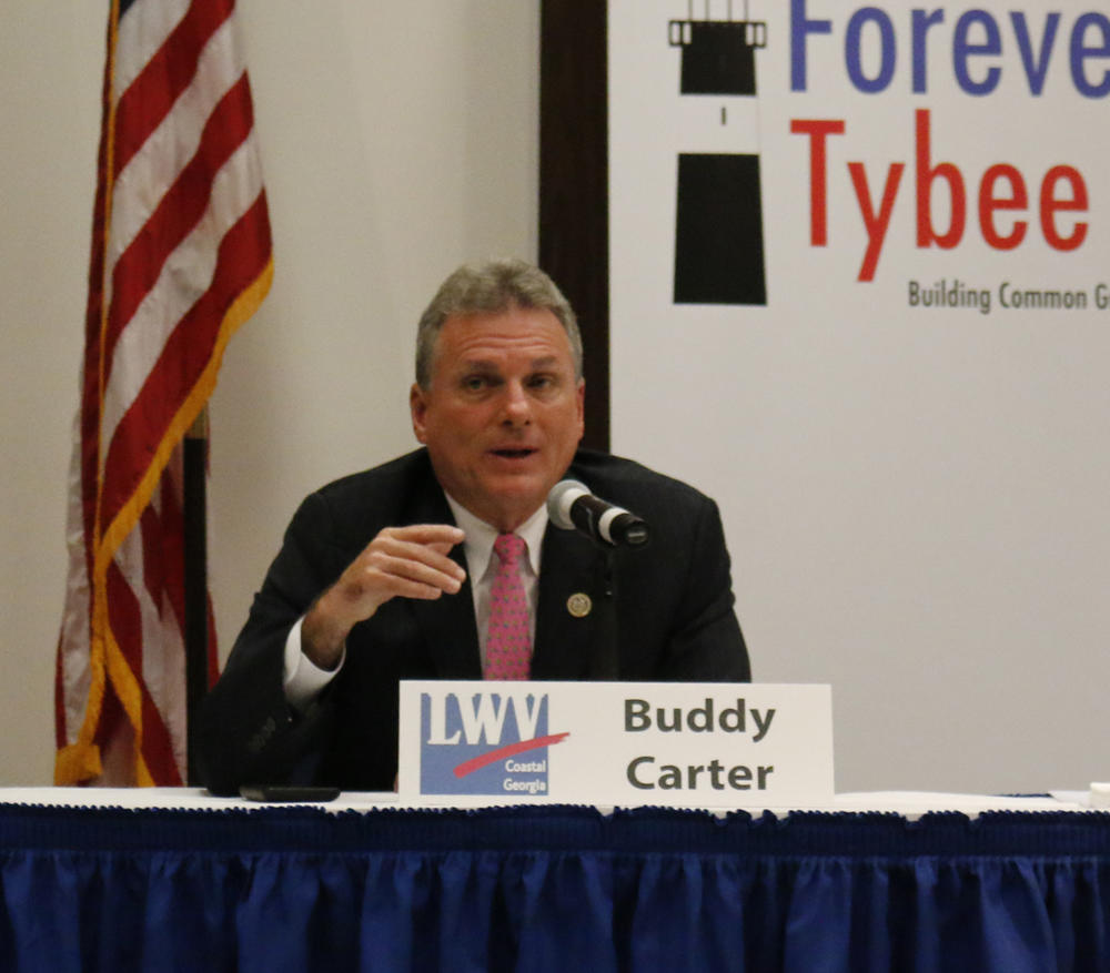 U.S. Representative and Republican candidate  Buddy Carter