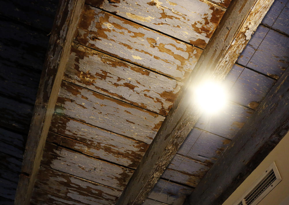 Ceiling painted 