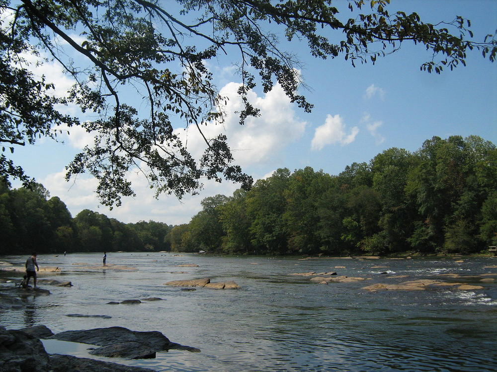 The Chattahoochee River is one of the waterways at the center of a water crisis in the Southeast.