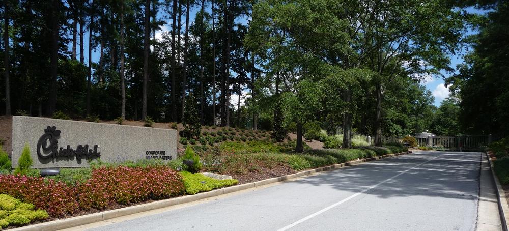 The Chick-fil-a corporate headquarters in College Park