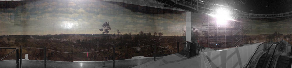 The Cyclorama is a 15,000 square foot painting depicting the Battle of Atlanta during the Civil War.