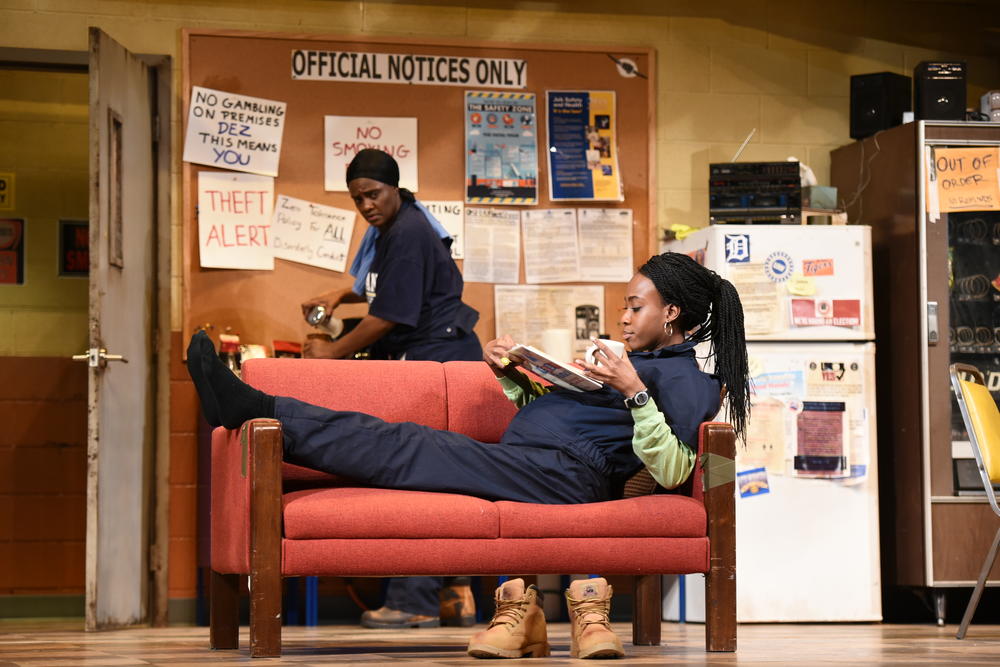 Jamil Jude directs Kenny Leon's True Colors Theatre Company's production of "Skeleton Crew."