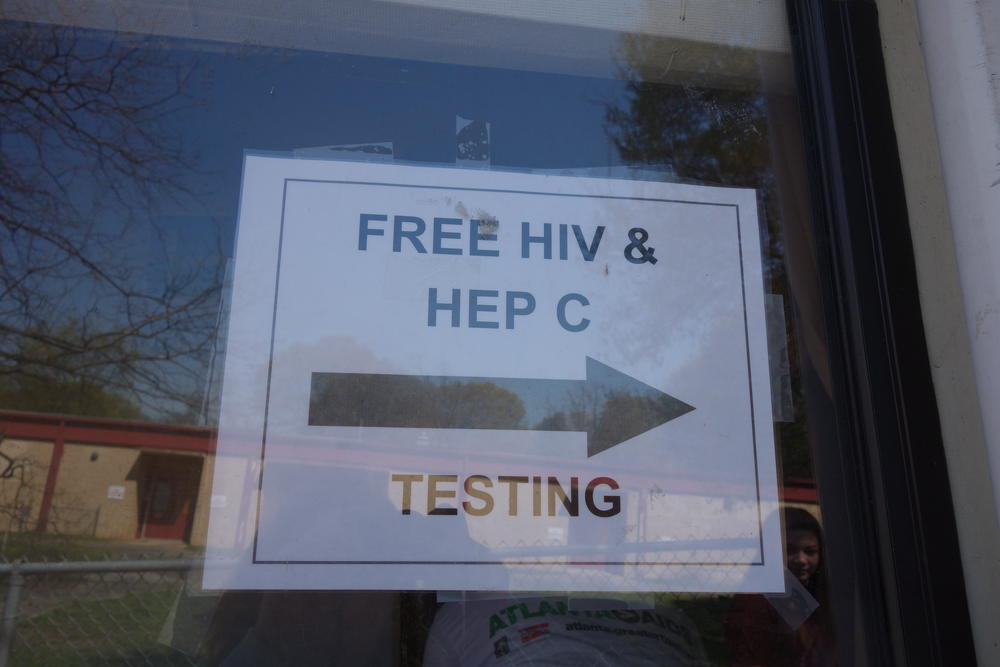 The Atlanta Harm Reduction Coalition provides free HIV and Hepatitis C tests.