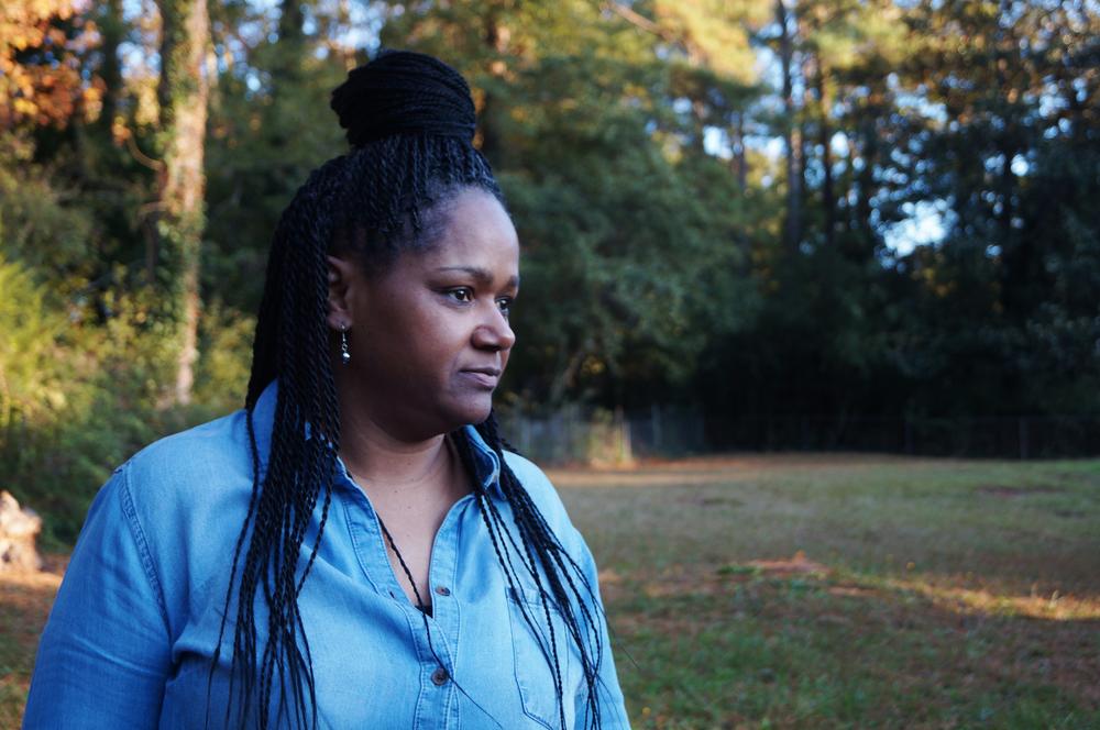Tracine Huff is from Atlanta and has a lot to be thankful for this year.