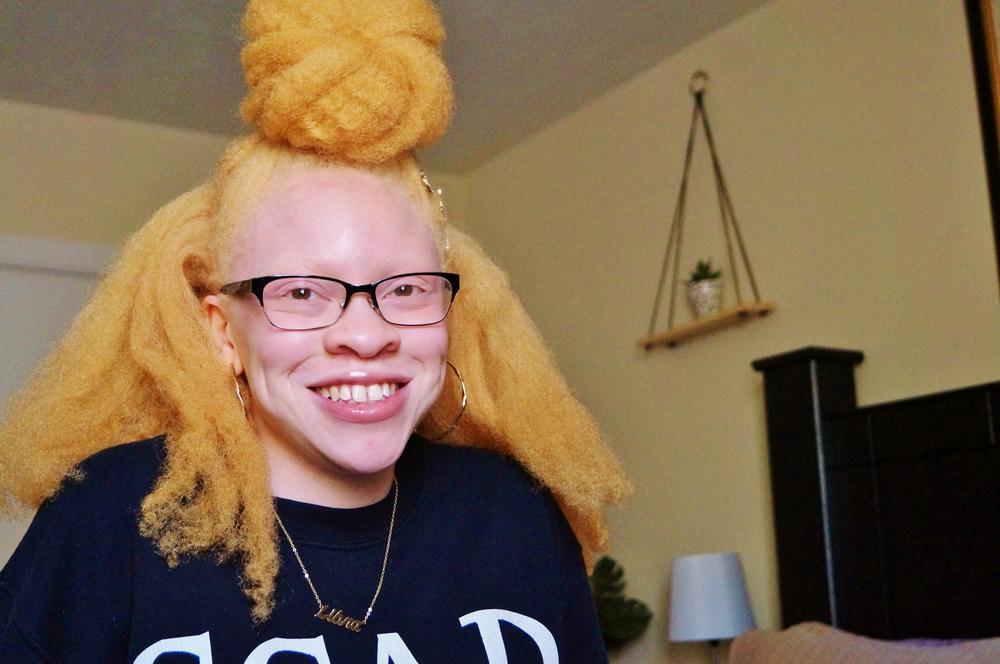Iyana Isom is thankful for her family's support.
