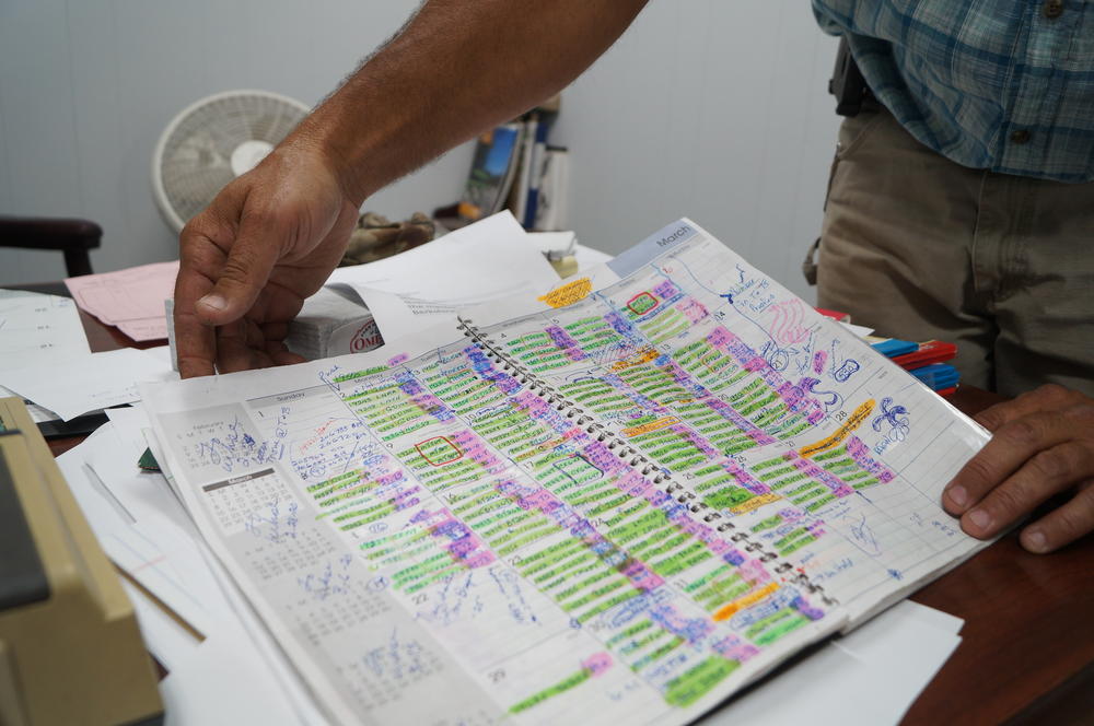 March's shipment schedule was packed before the shelter-in-place orders we in effect.