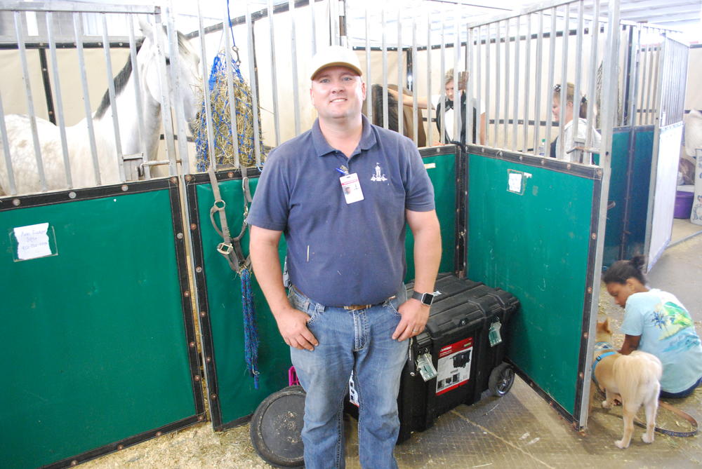 Philip Gentry is the Agriculture and Youth Director at the Georgia National Fairgrounds in Perry. 