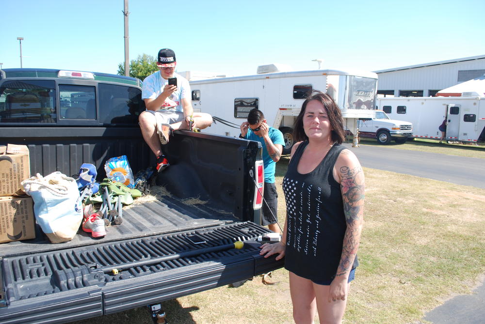 Carrie Beverage, George Cooper and Joshua Vanderberg, all of Fort Stewart, Georgia. 