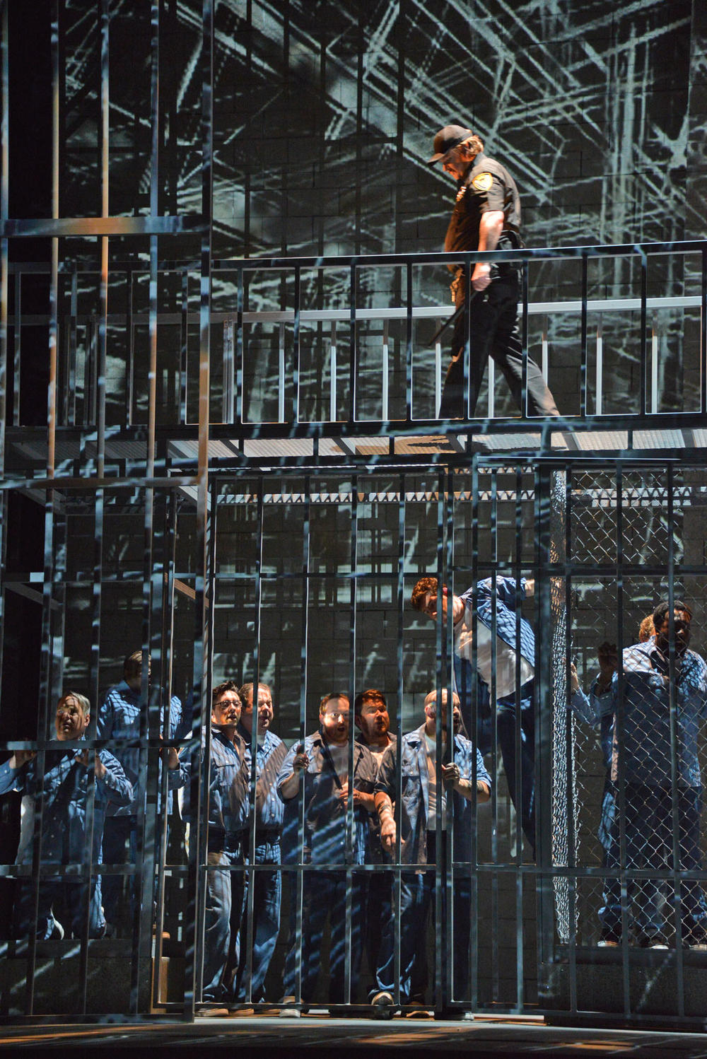 Actor Michael Mayes plays Joseph De Rocher in the Atlanta Opera's production of "Dead Man Walking."