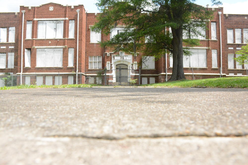 The English Avenue Elementary School building. Not even schools are exempt from falling into disuse.