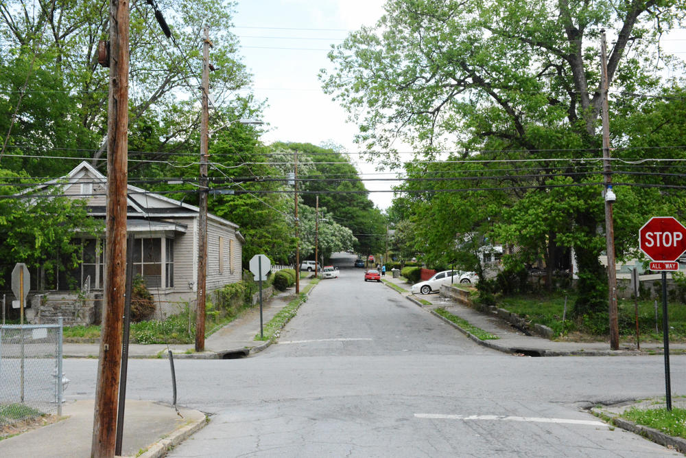 Jett Street in English Avenue.