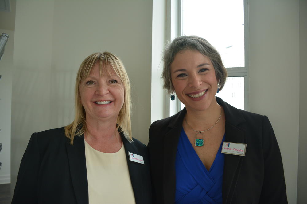 Cassandra Qualls (left) and Joanna Douglas (right) | Parketing