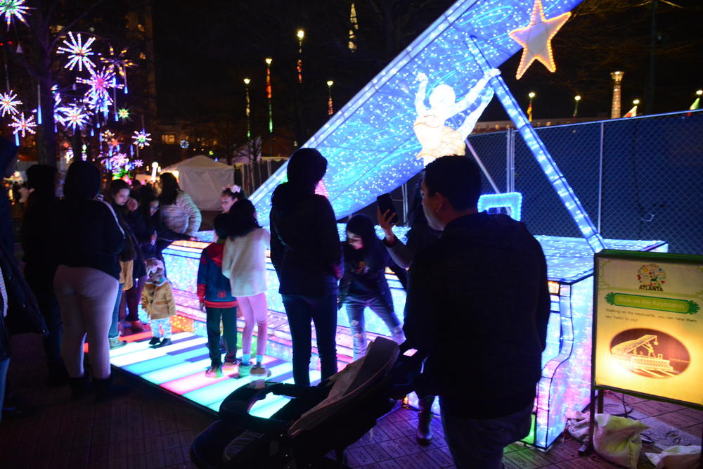 The Chinese Lantern Festival is running until Jan. 5 in Centennial Olympic Park in downtown Atlanta.