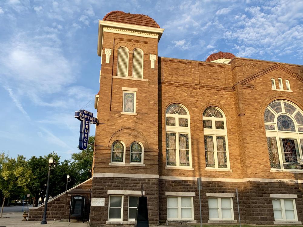 Former Vice President Joe Biden delivered remarks at the 16th Street Baptist Church is a Baptist church in Birmingham, Alabama.