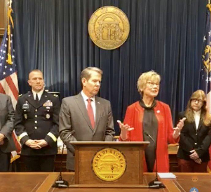 Gov. Brian Kemp and state health officials confirmed Monday two cases of coronavirus in Georgia.