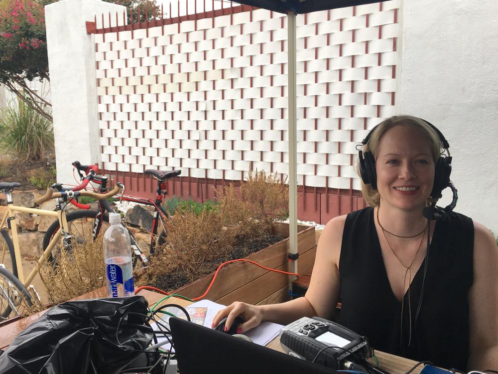 Rickey Bevington hosts All Things Considered live from Edgewood Avenue