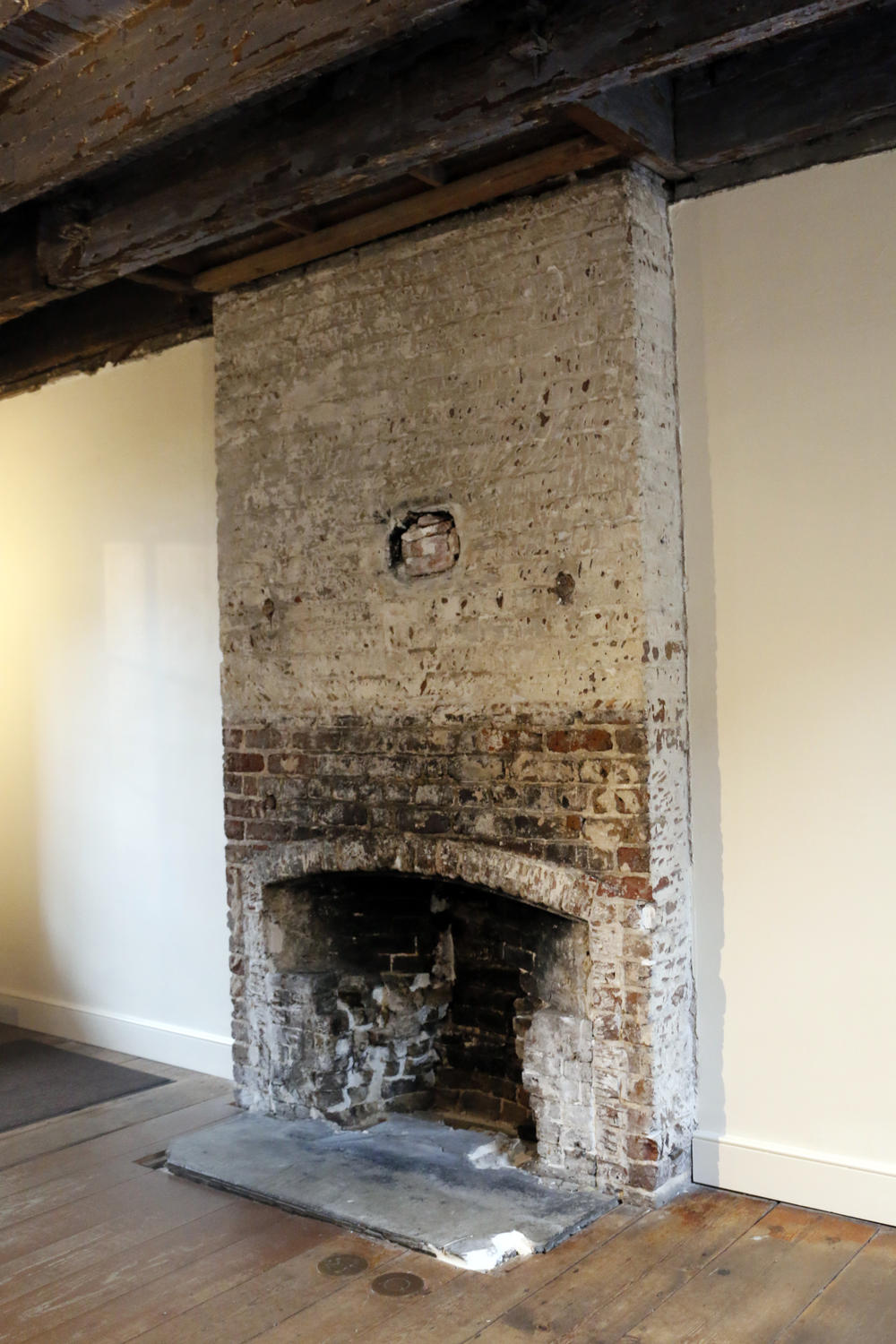 Original fireplace