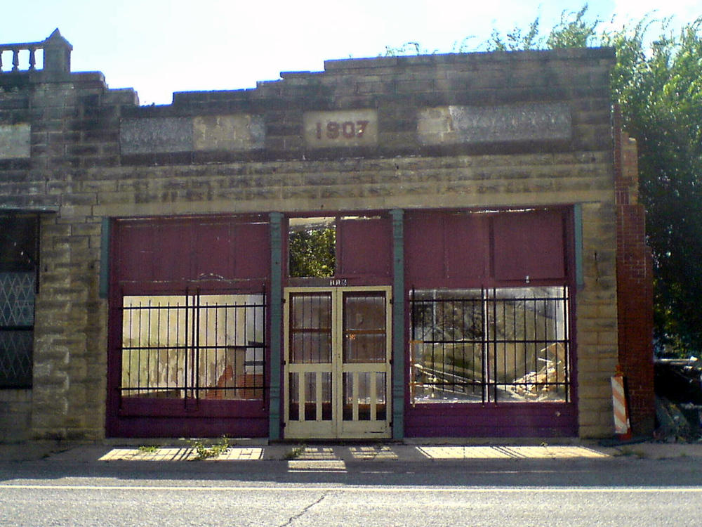 An old storefront
