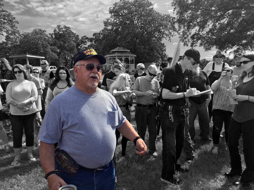 Wes Freeman is a Vietnam veteran who says hate groups have taken over the real meaning of the Confederate flag.
