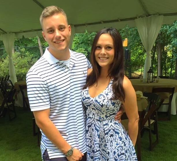 Joe DiFabio, with his fiance, Lauren. 