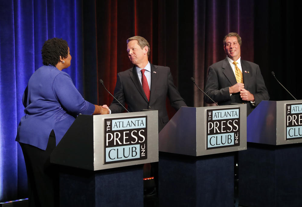 The first gubernatorial debate was held Tuesday at GPB in Midtown.