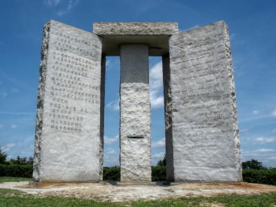 The Georgia Guidestones in Elbert County have become a magnet for conspiracy theorists.