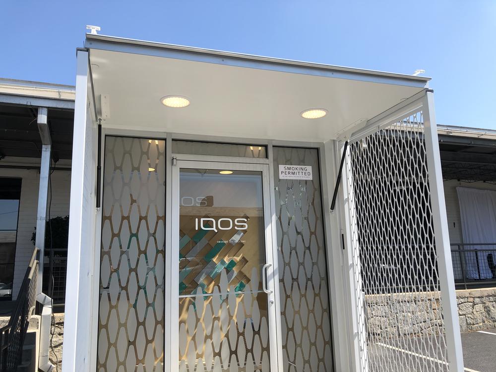 The outside of an IQOS 